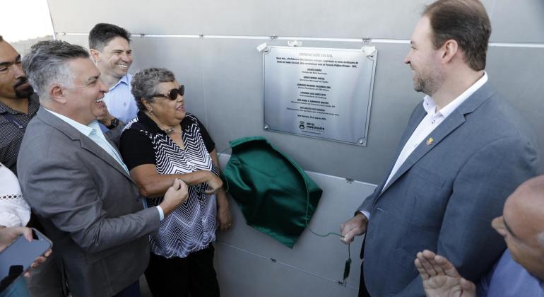 Prefeito Álvaro Damião inaugura nova sede do Centro de Saúde Céu Azul