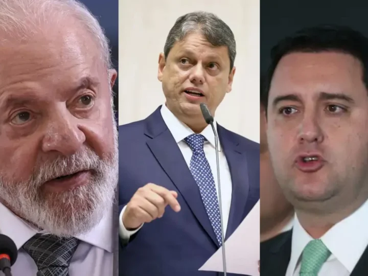 Tarcísio e Ratinho Júnior crescem em cenário de 2º turno e empatam tecnicamente com Lula, diz pesquisa