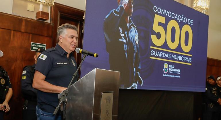Belo Horizonte reforça segurança com 500 novos guardas e R$ 5 milhões em equipamentos