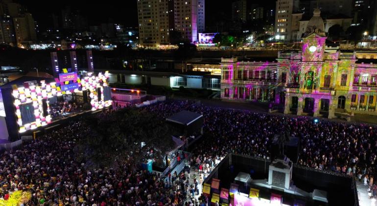 Virada Cultural 2025 reúne 450 mil pessoas em Belo Horizonte e movimenta a cidade
