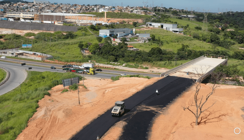 Avanço da Obra do Viaduto na Eduardo Brandão em Ribeirão das Neves