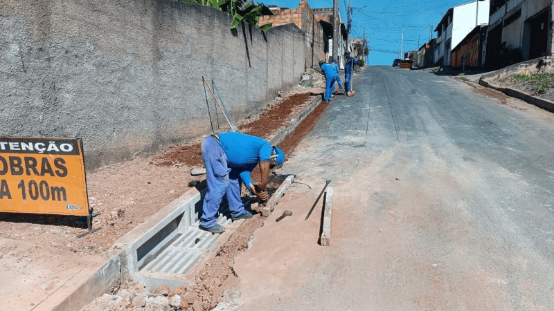 Obra de Drenagem no Bairro Amazonas é Finalizada pela Prefeitura de Betim