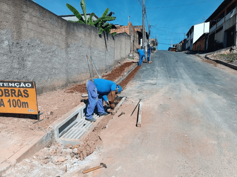 Obra de Drenagem no Bairro Amazonas é Finalizada pela Prefeitura de Betim