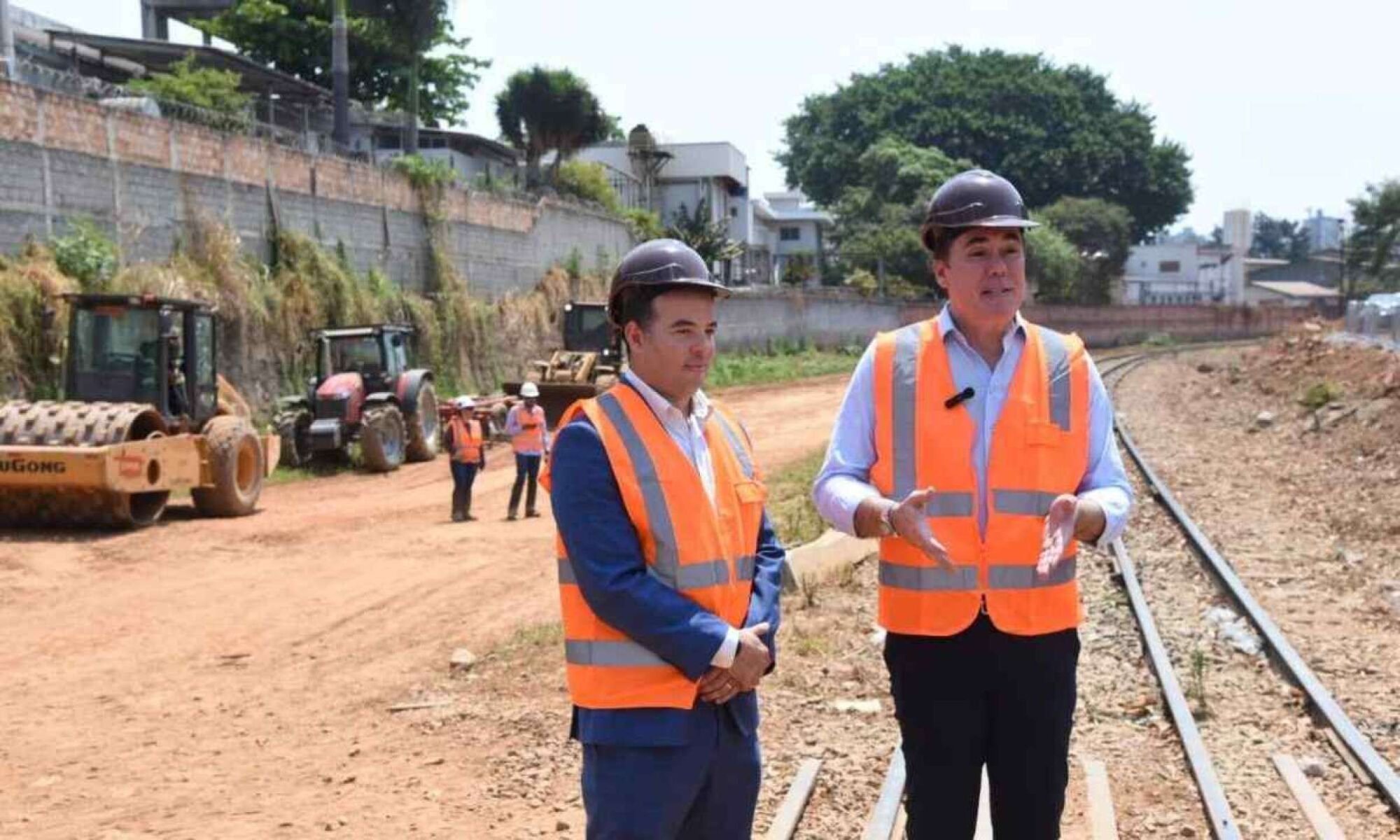 Zema destaca que o início das obras da linha 2 do metrô de BH é a maior em décadas