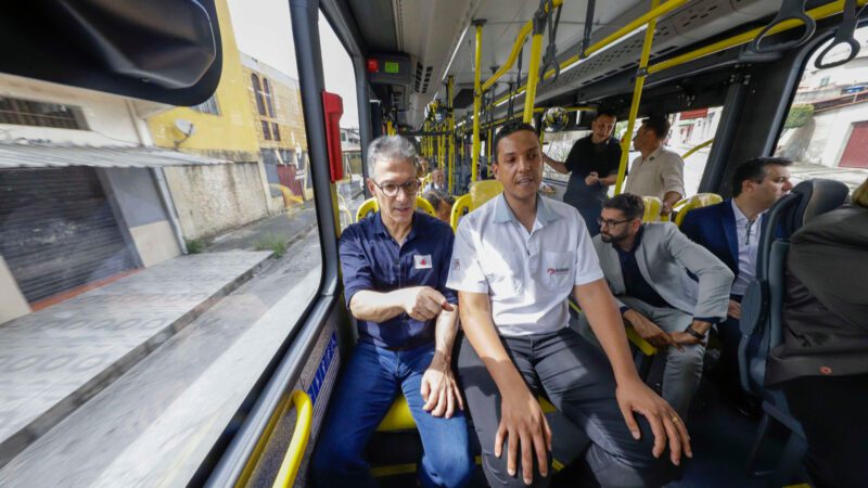 Governo de Minas coloca em operação 66 novos ônibus para a população do transporte metropolitano