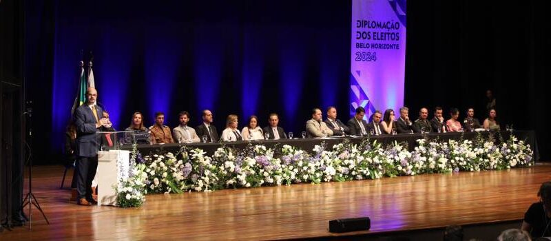 Governo de Minas participa da diplomação de eleitos em Belo Horizonte