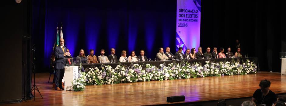 Governo de Minas participa da diplomação de eleitos em Belo Horizonte